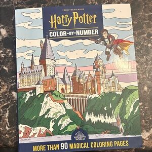 Harry Potter Color-by-Number Book